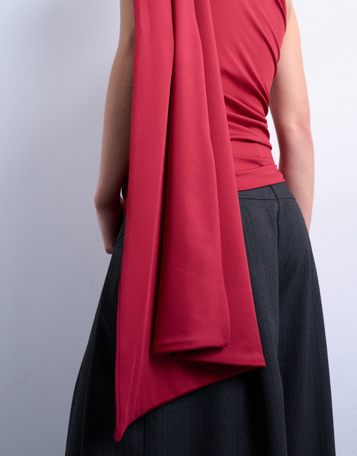 TSKATY ASYMMETRIC TOP